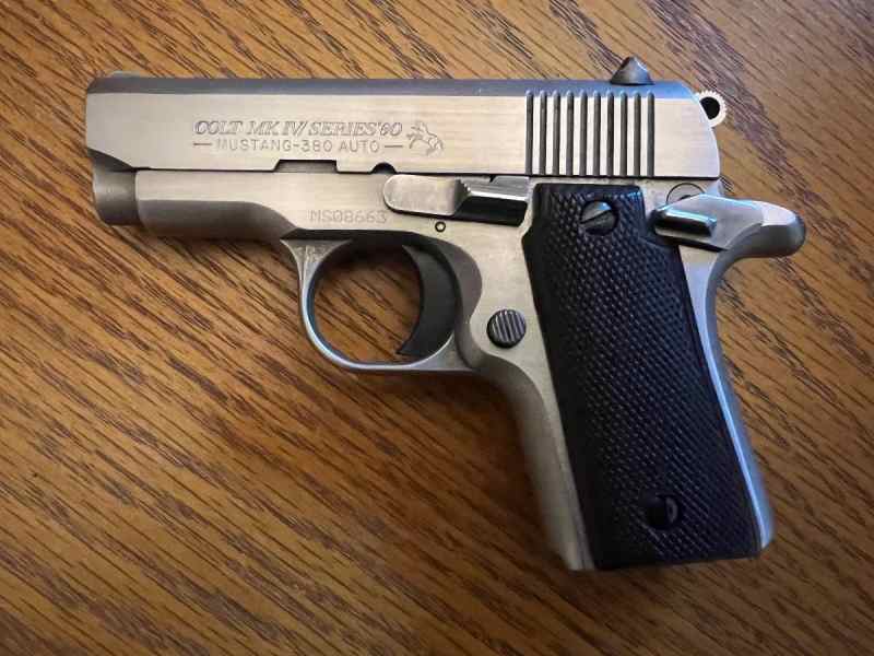 Colt Mustang 380 stainless