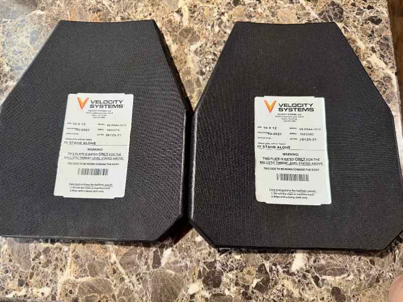 Velocity Systems lv 4 plates 