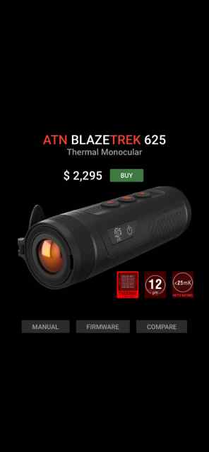 ATN blaze Trek Thermal mono