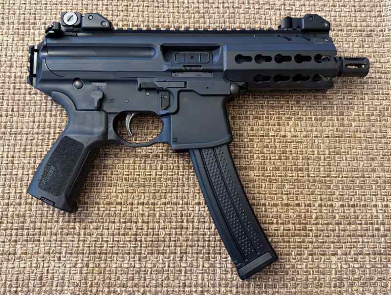 Sig Sauer MPX, 4&quot; barrel, telescopic stock