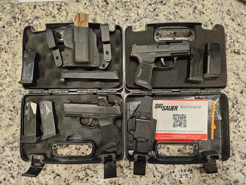 2 Sig P365s + extras