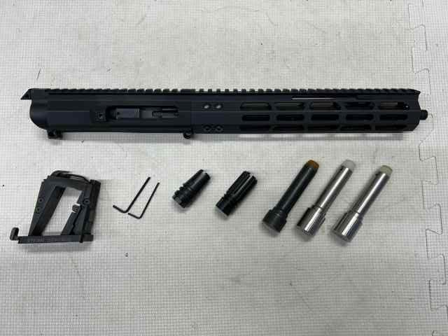 9mm AR15 upper w/ Stern Defense Glock Mag Adapter