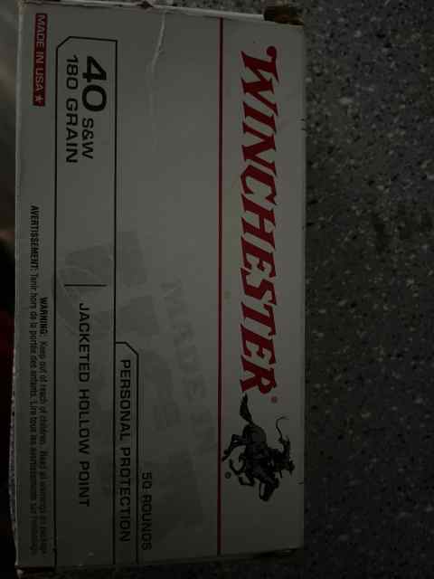 50rds of .40SW ammo