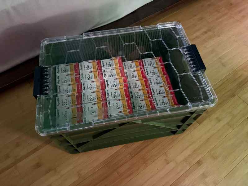 Aguila 40gr HVSP .22LR Ammo 
