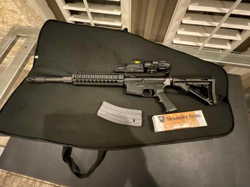 Alexander Arms .50 Beowulf Eotech Optic/Magnifier
