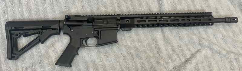 16”Railed AR-15 Ready for the Range