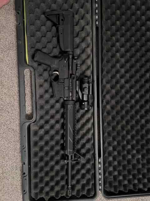 Springfield Saint 556 Hard Case w/Vortex Optic