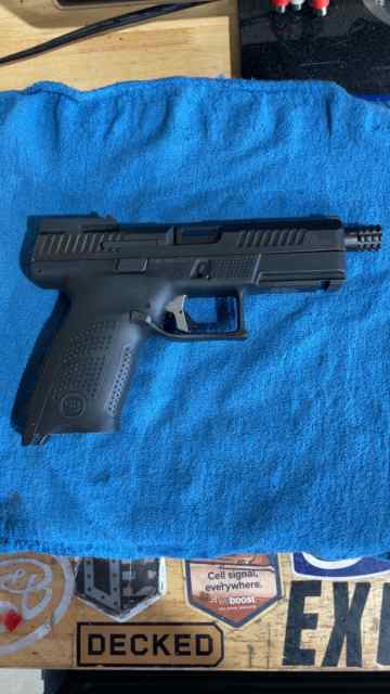 CZ P10C with upgrades!