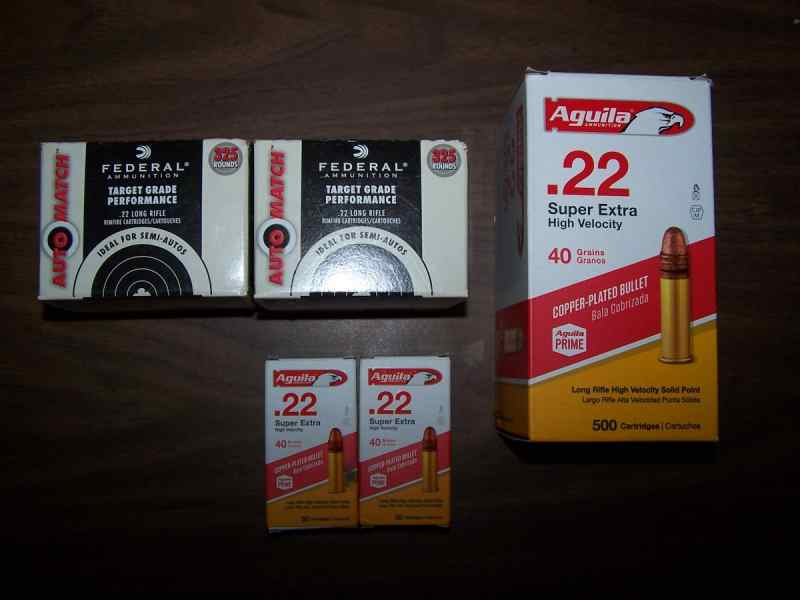 22 LR 1250 rounds