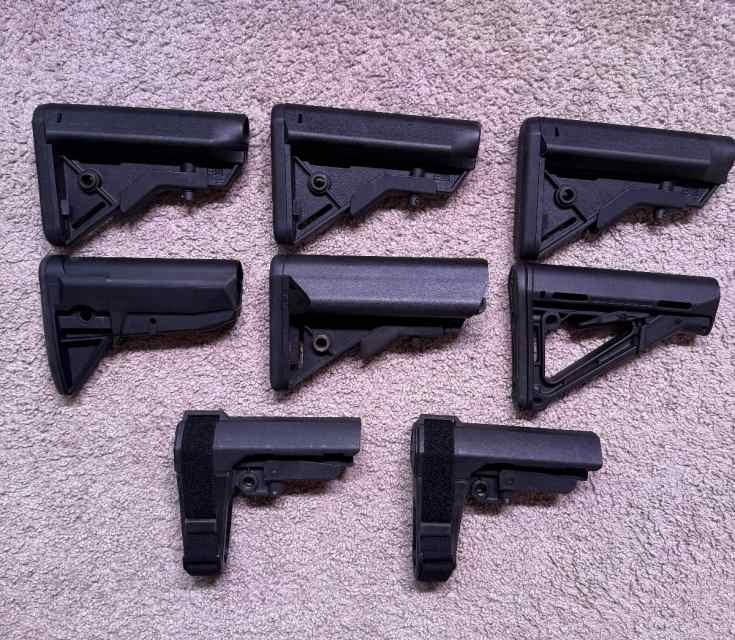 *LIKE NEW* - Various AR Stocks/Braces 