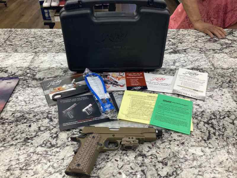 KIMBER 1911 Desert Warrior .45ACP 