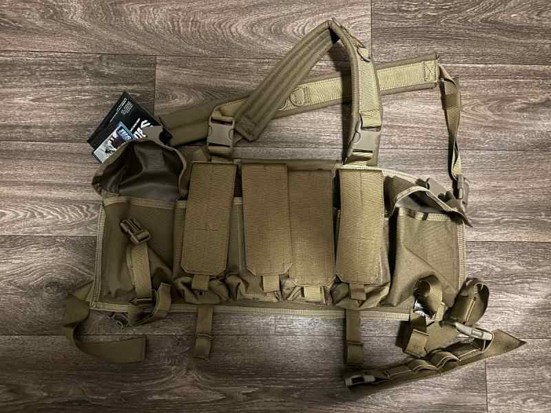 Black hawk commando chest rig new 