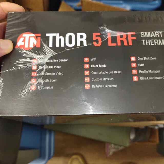 NIB! ATN THOR 5 LRF WITH QD MOUNT * FS or TRADE *
