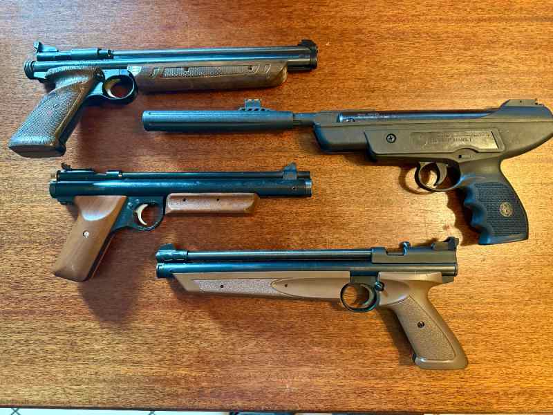 Crosman Benjamin sheridan air pellet pistols