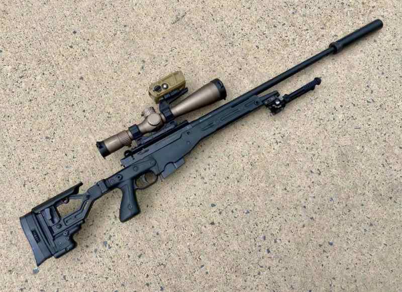 ACCURACY INTL’ 6.5 CREEDMOOR AT308 W/ AX Arctic