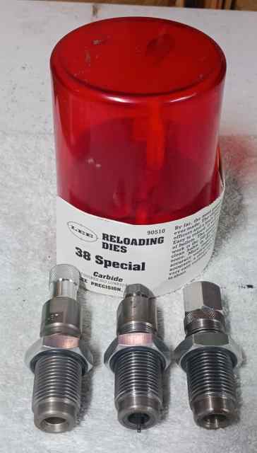 Lee Carbide 38 Special Die Set