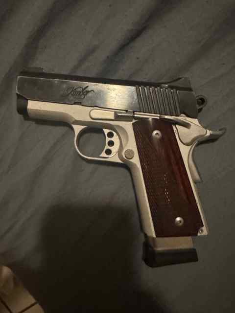 Kimber pro carry 45.