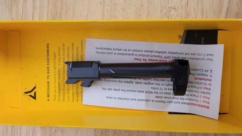 Glock upgrades - triggers, comps, optic mount