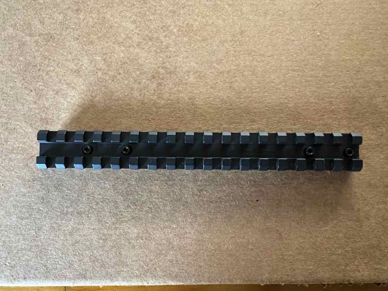 TPS billet steel Savage short picatinny rail